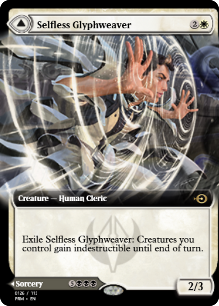 Selfless Glyphweaver // Deadly Vanity Card Image