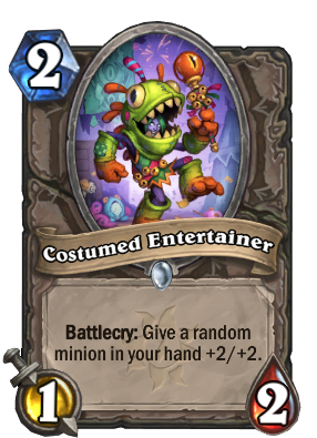 Costumed Entertainer Card Image