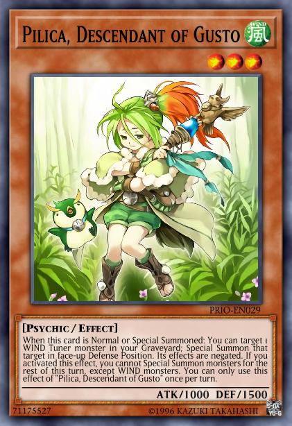 Pilica, Descendant of Gusto Card Image