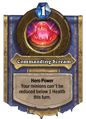 Commanding Scream Card Image
