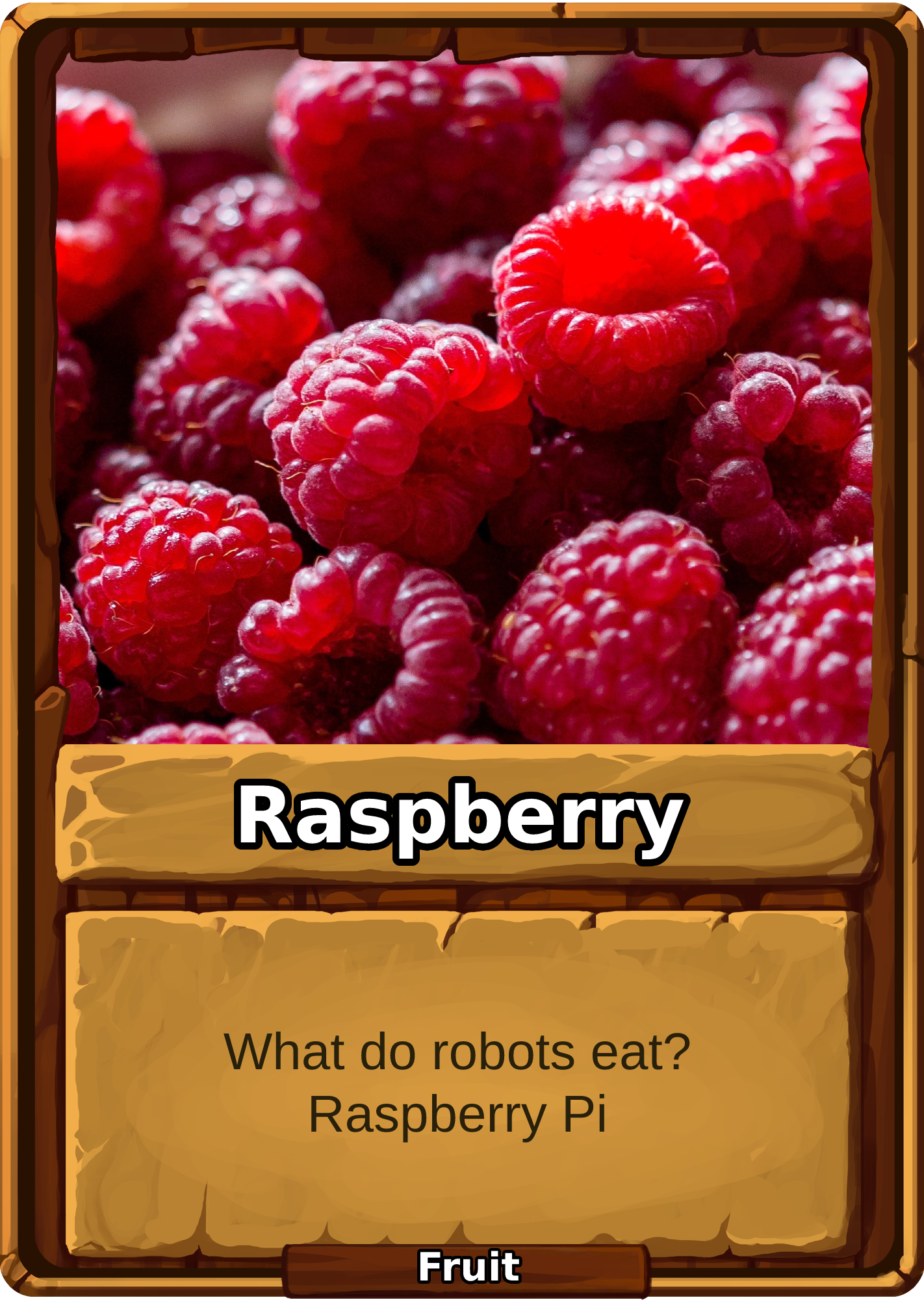 Raspberry Card Image