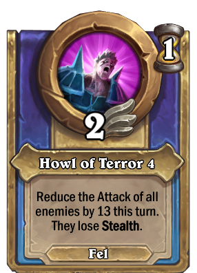 Howl of Terror 4 Card Image