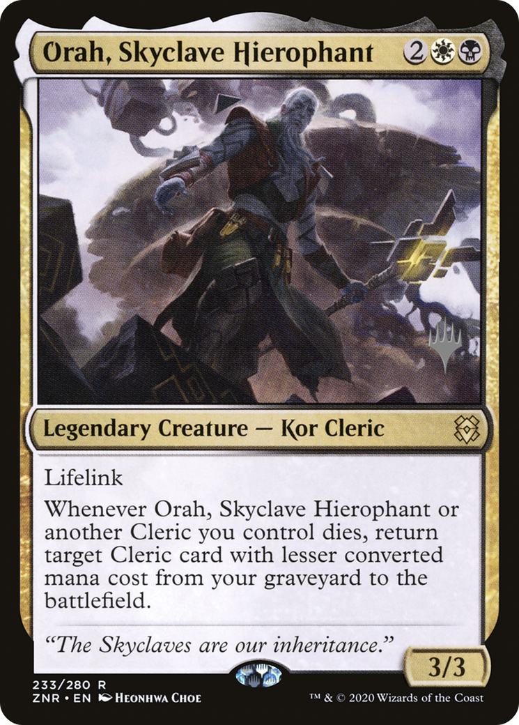 Orah, Skyclave Hierophant Card Image