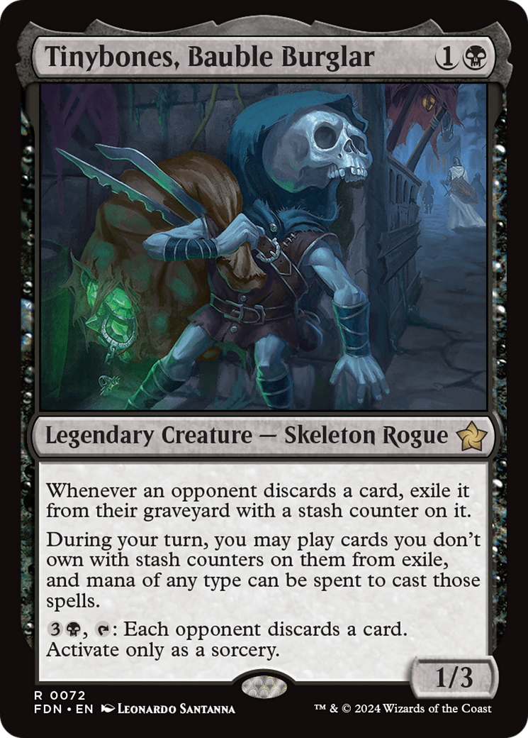 Tinybones, Bauble Burglar Card Image