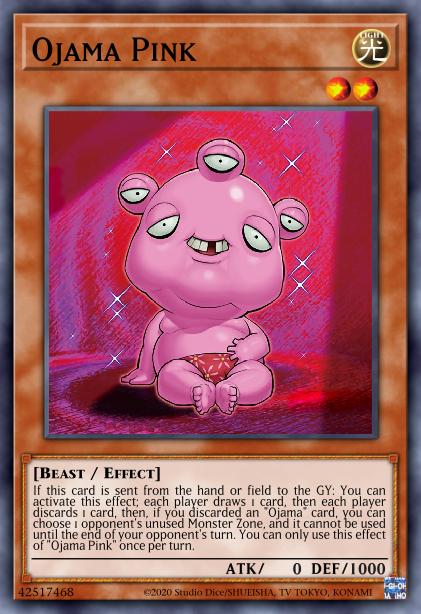 Ojama Pink Card Image