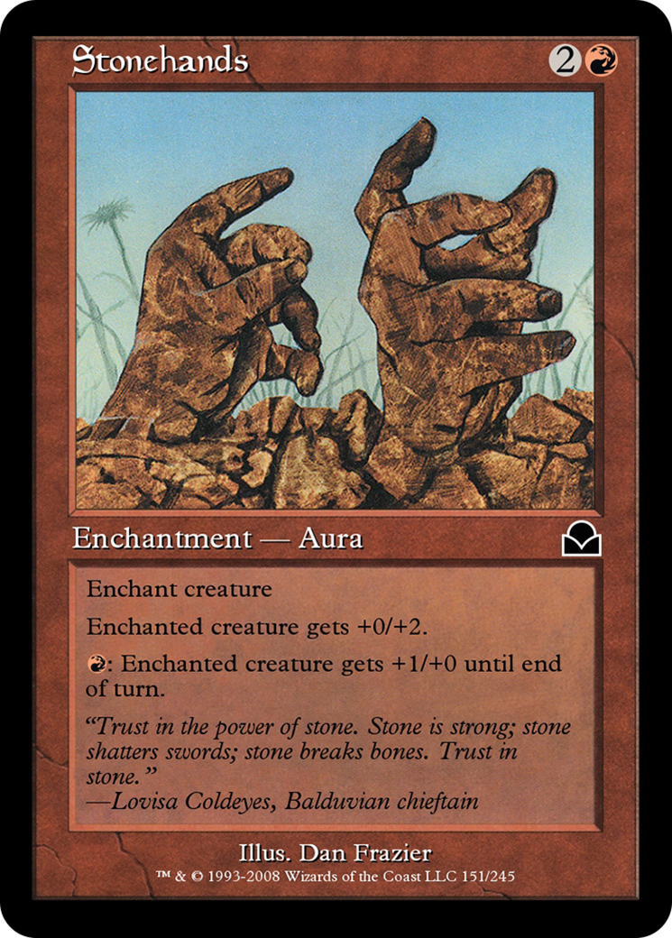 Stonehands Card Image