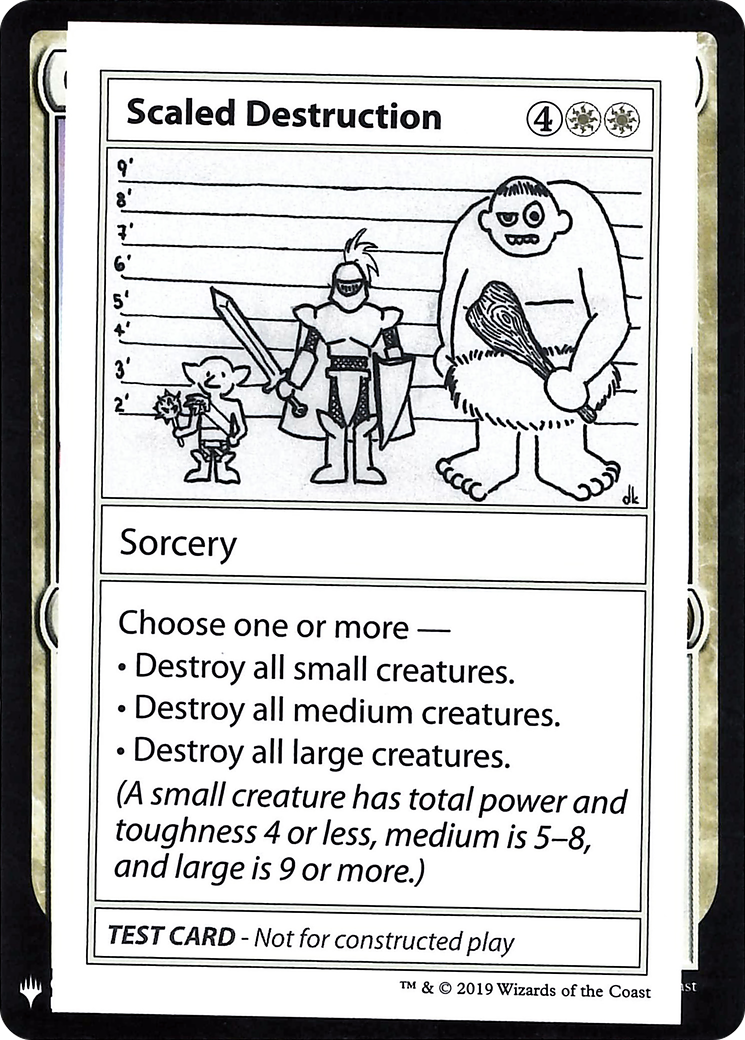 Scaled Destruction Card Image