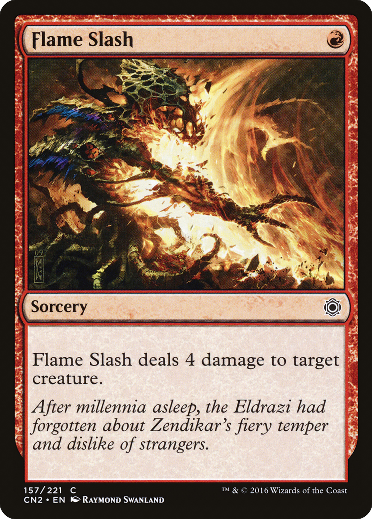Flame Slash Card Image