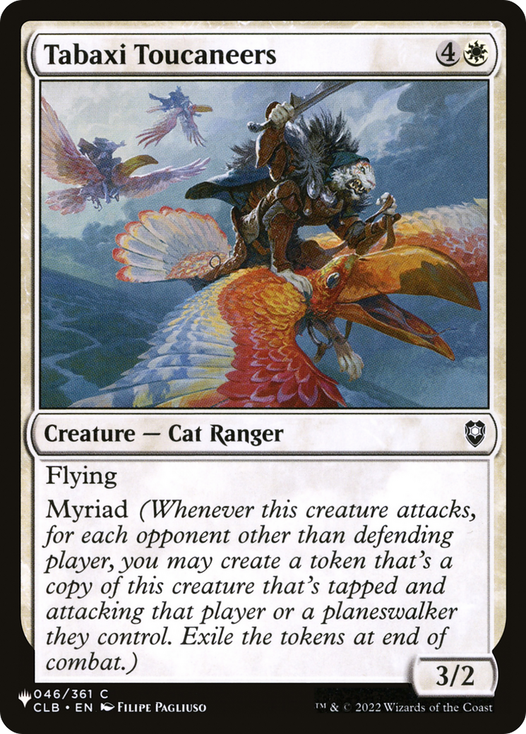Tabaxi Toucaneers Card Image