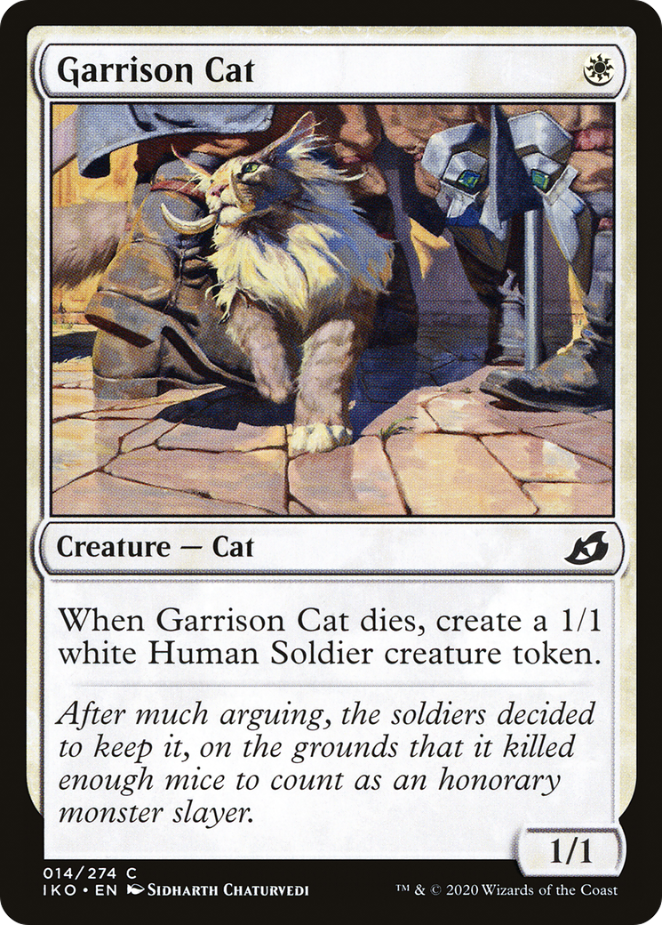 Garrison Cat Card Image