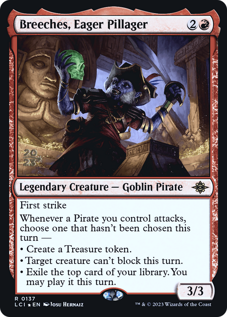 Breeches, Eager Pillager Card Image