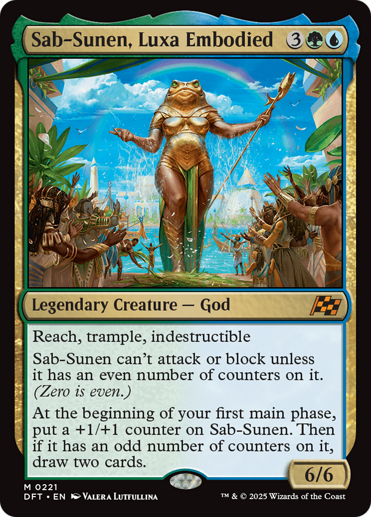 Sab-Sunen, Luxa Embodied Card Image