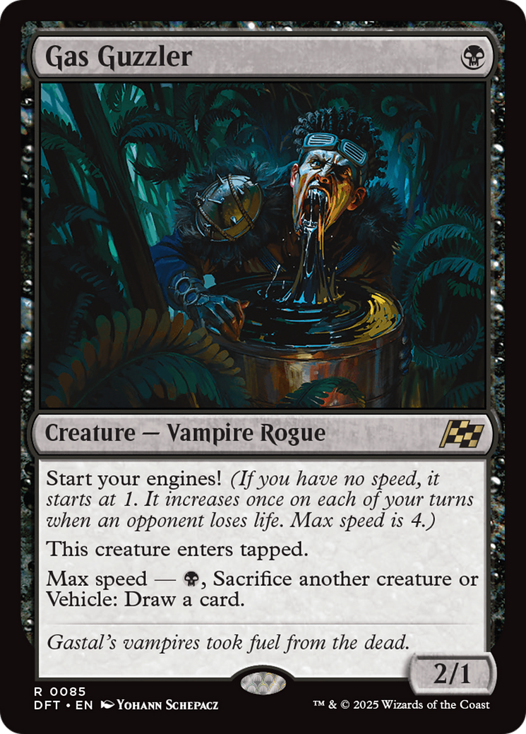 Gas Guzzler Card Image