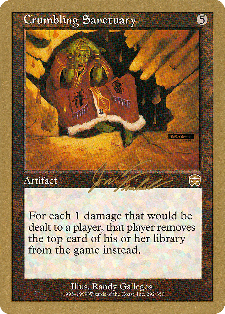 Crumbling Sanctuary Card Image