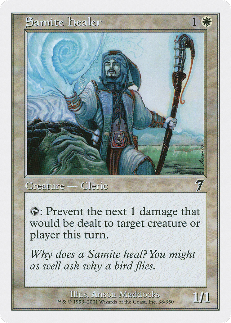 Samite Healer Card Image