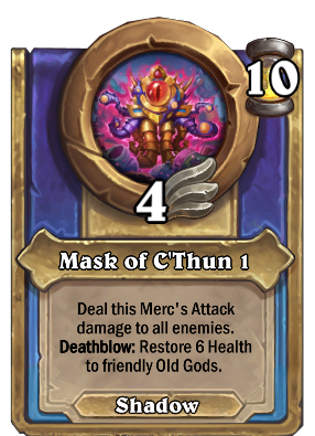 Mask of C'Thun 1 Card Image