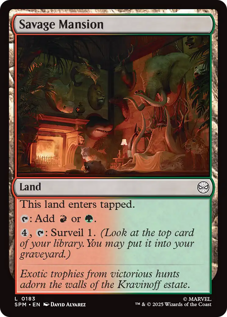 Savage Mansion Card Image
