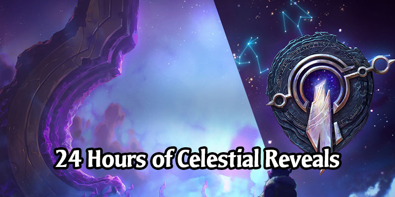 24 Hours of Card Reveals for Legends of Runeterra - The Celestial Cards for the Invoke Mechanic