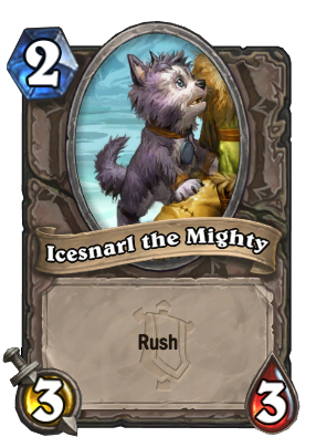 Icesnarl the Mighty Card Image