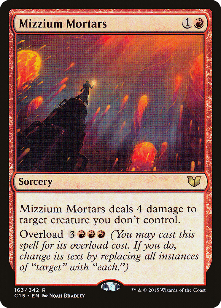 Mizzium Mortars Card Image