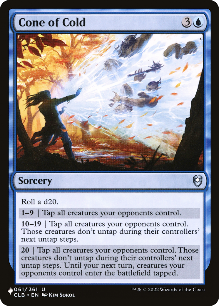Cone of Cold Card Image