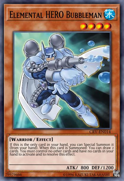 Elemental HERO Bubbleman Card Image