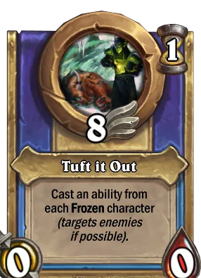 Tuft it Out Card Image