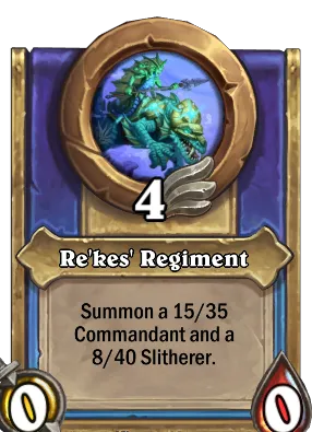 Re'kes' Regiment Card Image