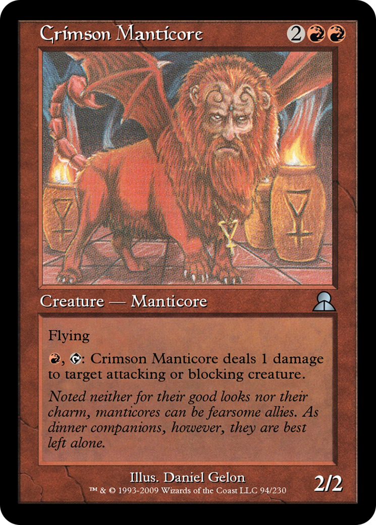 Crimson Manticore Card Image