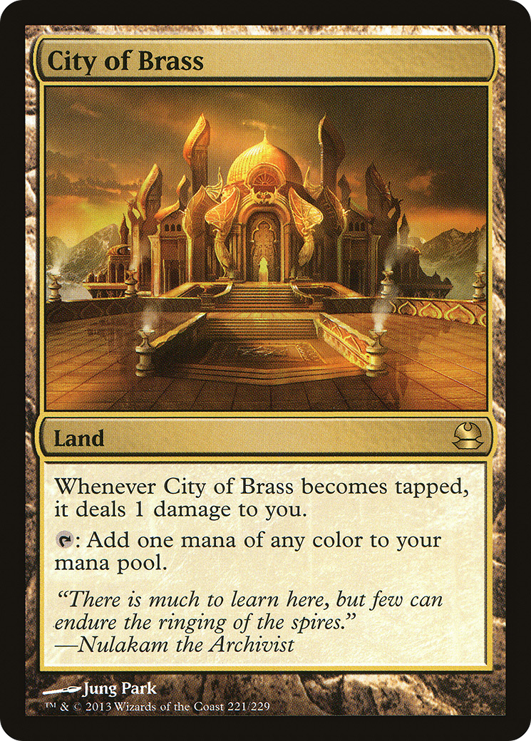 City of Brass Card Image