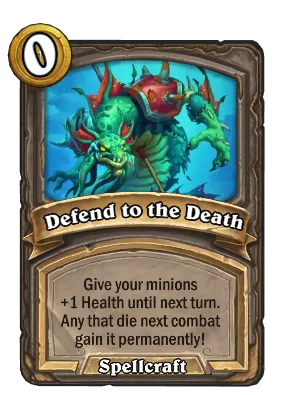 Defend to the Death Card Image