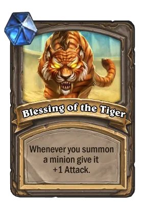 Blessing of the Tiger Card Image