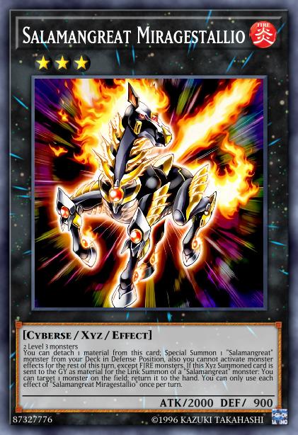 Salamangreat Miragestallio Card Image