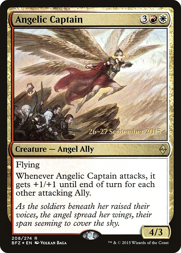 Angelic Captain Card Image