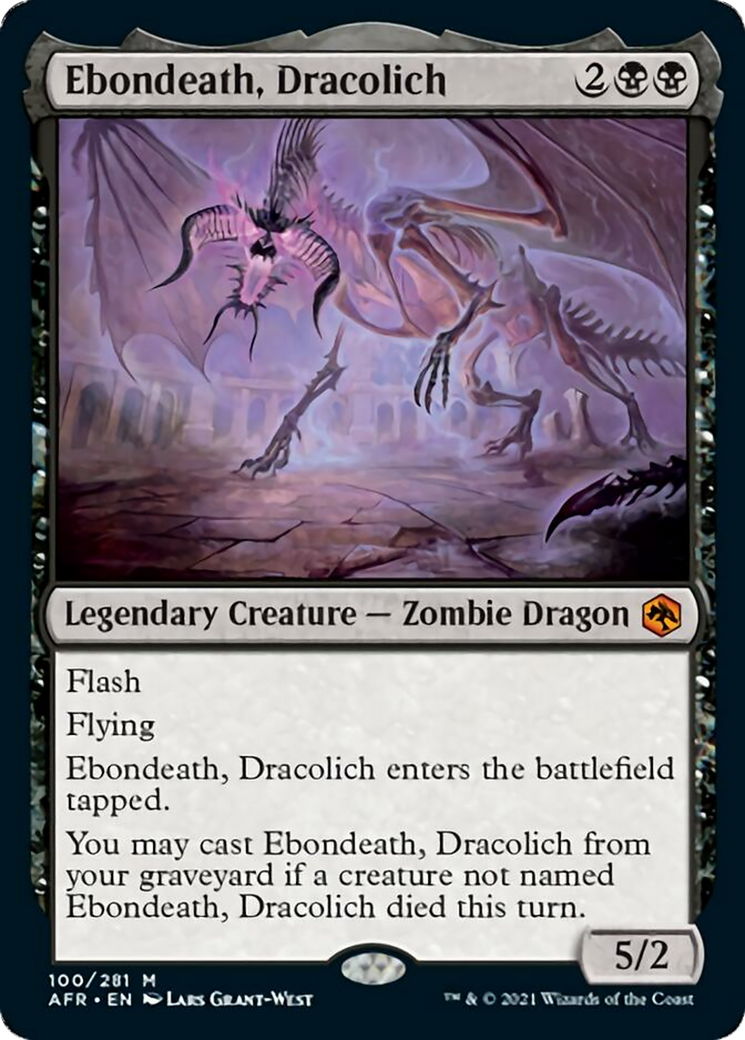 Ebondeath, Dracolich Card Image