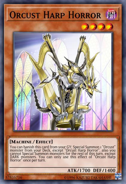 Orcust Harp Horror Card Image