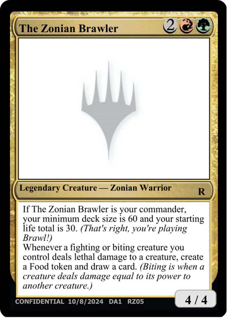 The Zonian Brawler Card Image