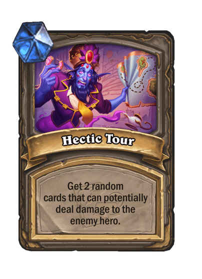 Hectic Tour Card Image