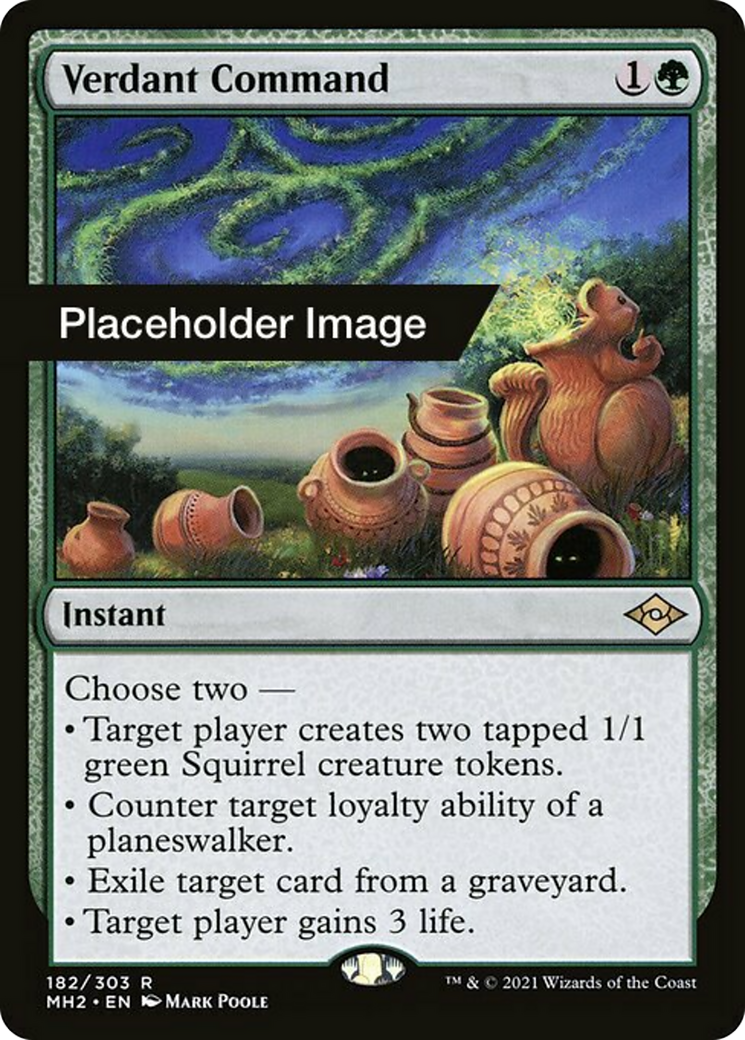 Verdant Command Card Image