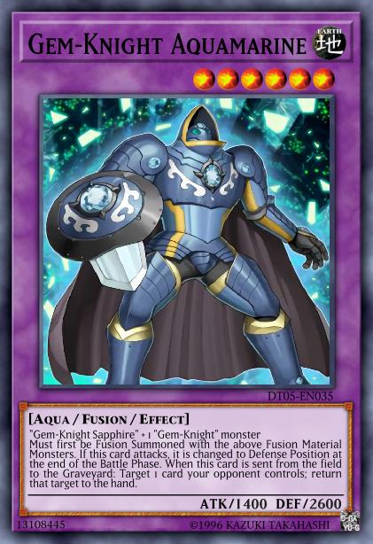 Gem-Knight Aquamarine Card Image