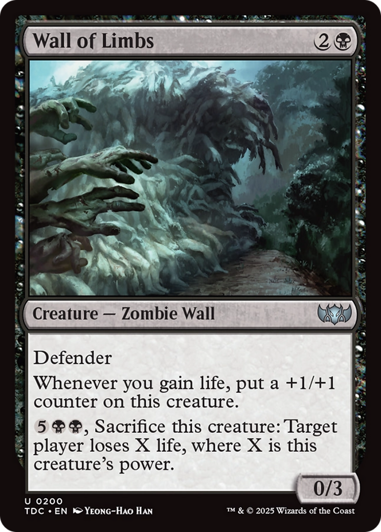 Wall of Limbs Card Image