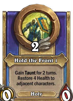 Hold the Front 1 Card Image