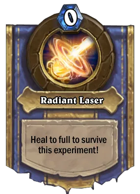 Radiant Laser Card Image