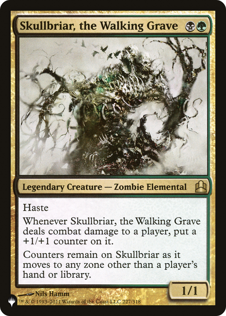 Skullbriar, the Walking Grave Card Image