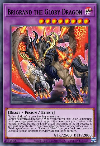 Brigrand the Glory Dragon Card Image