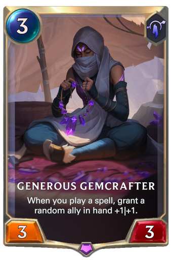 Generous Gemcrafter Card Image
