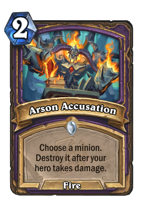 Arson Accusation Card Image