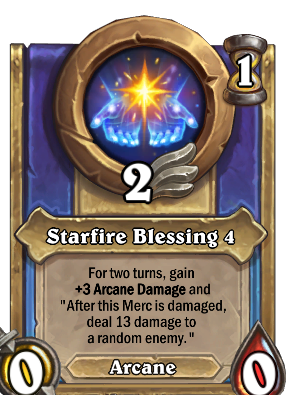 Starfire Blessing 4 Card Image