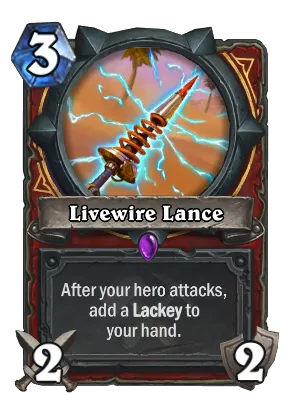 Livewire Lance Card Image