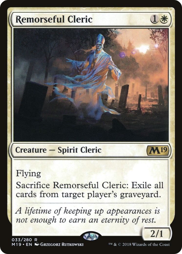 Remorseful Cleric Card Image